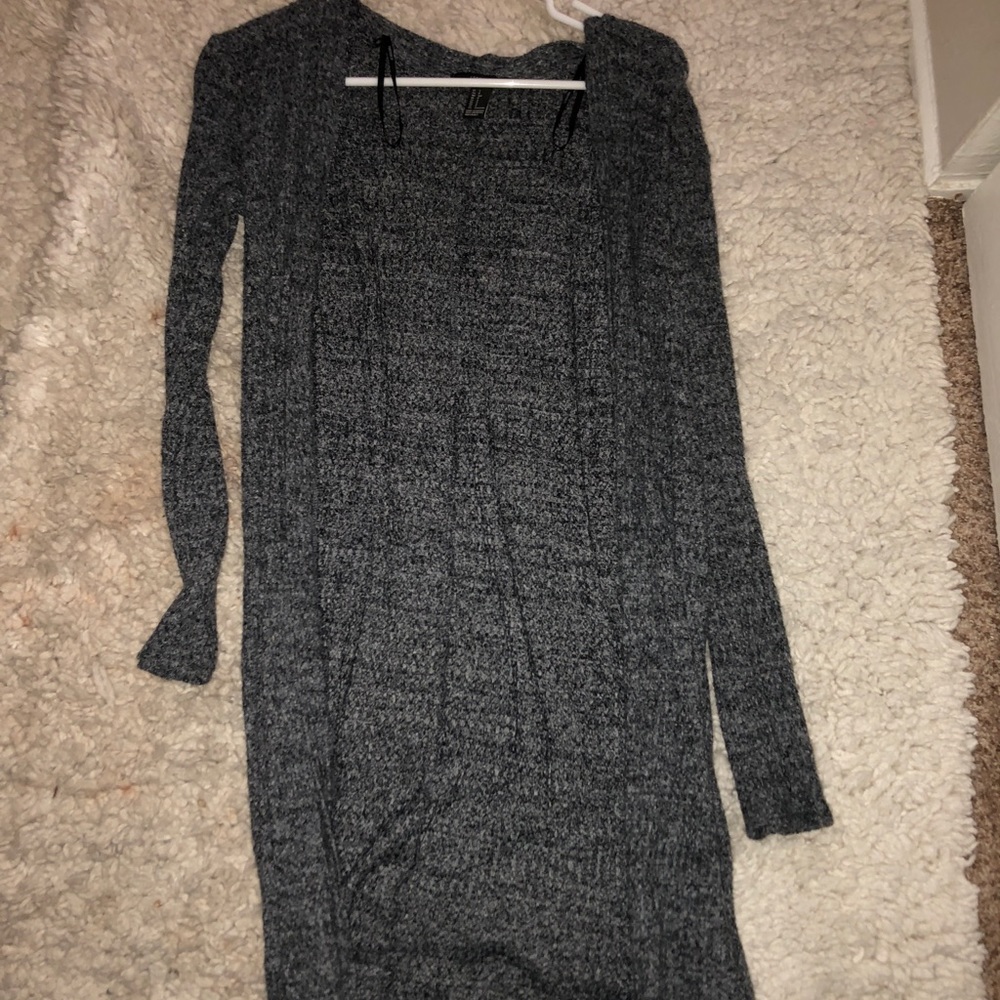 long cardigan